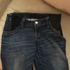 Liz Lange Cropped Maternity Jeans